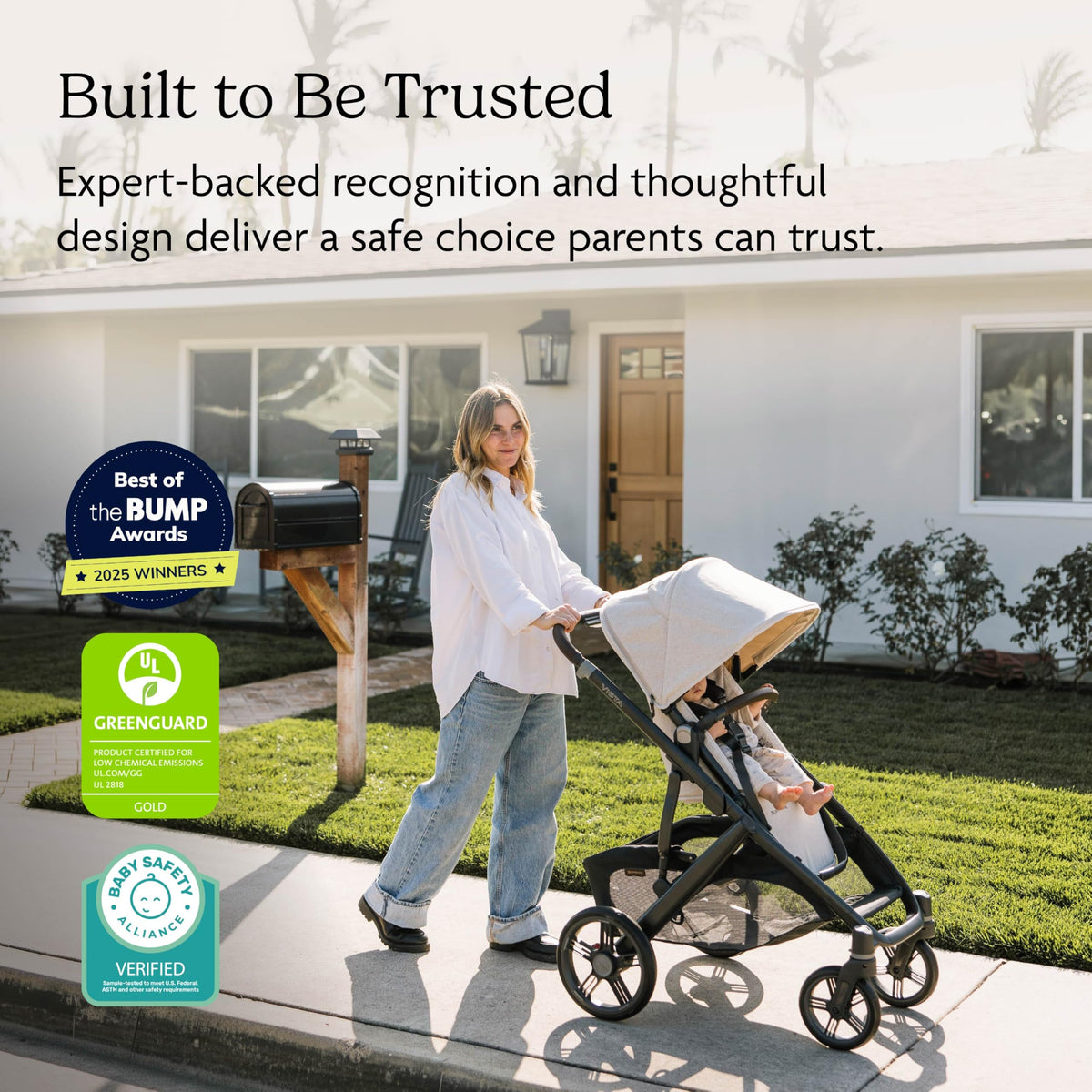 Convertible Single-to-Double Stroller Y386
